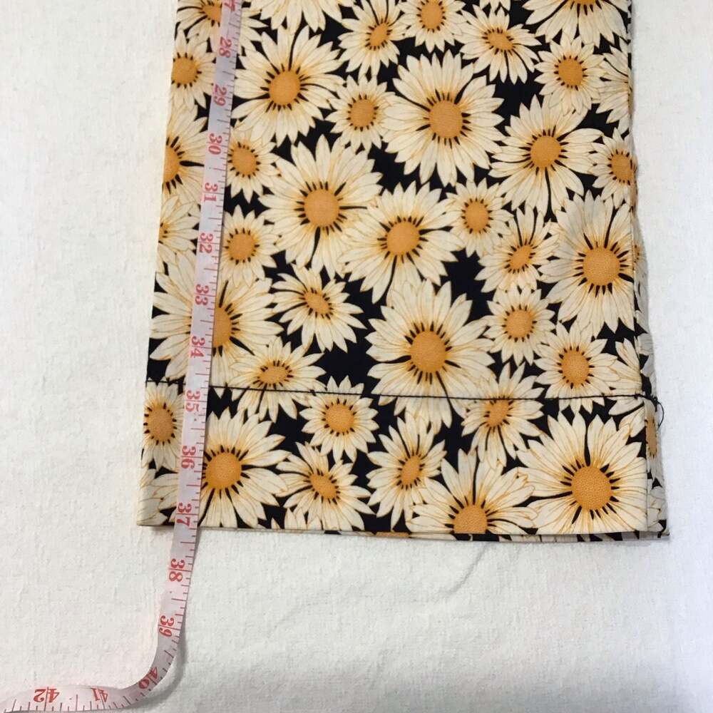 Anthropologie Maeve Colette Daisy Print Linen Blend Pants Size 25 - Picture 6 of 12